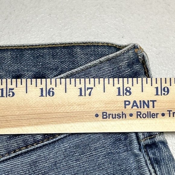 Ralph Lauren Polo Jeans 15941 Mens 36x30 Blue Denim Straight Leg Medium Wash - Picture 14 of 16